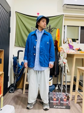 「Retrodandy」｜Ú-Sêng Tânさん（メンズ・167cm）の春コーディネート