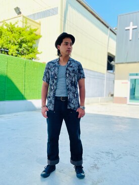 「TROPHY CLOTHING」｜Ú-Sêng Tânさん（メンズ・167cm）の秋コーディネート