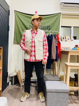 「TROPHY CLOTHING」｜Ú-Sêng Tânさん（メンズ・167cm）の冬コーディネート