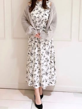 「tocco closet（トッコ　クローゼット）のアイテム（ワンピース/ドレス）」を使った、toccocloset_STAFFさん（レディース・160cm）の秋コーディネート