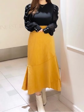 「tocco closet（トッコ　クローゼット）のアイテム」を使った、toccocloset_STAFFさん（レディース・160cm）の秋コーディネート