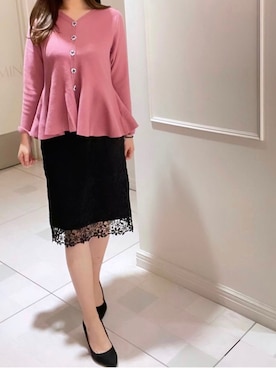 「tocco closet（トッコ　クローゼット）のアイテム」を使った、toccocloset_STAFFさん（レディース・160cm）の秋コーディネート