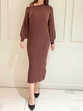 「tocco closet（トッコ　クローゼット）のアイテム（ワンピース/ドレス）」を使った、toccocloset_STAFFさん（レディース・160cm）の秋コーディネート