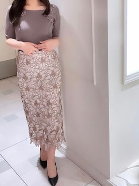「tocco closet（トッコ　クローゼット）のアイテム」を使った、toccocloset_STAFFさん（レディース・160cm）の夏コーディネート
