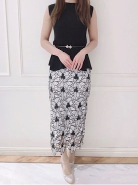 「tocco closet（トッコ　クローゼット）のアイテム」を使った、toccocloset_STAFFさん（レディース・159cm）の夏コーディネート