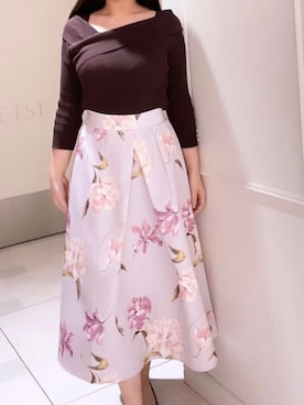 「tocco closet（トッコ　クローゼット）のアイテム」を使った、toccocloset_STAFFさん（レディース・160cm）の秋コーディネート
