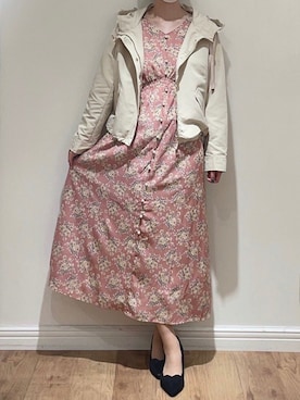 「tocco closet（トッコ　クローゼット）のアイテム（ジャケット/アウター）」を使った、toccocloset_STAFFさん（レディース・158cm）の秋コーディネート