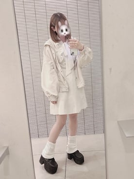 「ふんわり」｜アソビさん（レディース・162cm）の春コーディネート