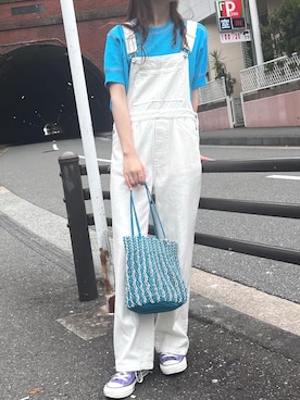 「fredy（フレディ）のアイテム」を使った、MIURAさん（レディース・158cm）の夏コーディネート