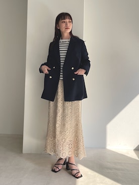 MIURAさん（レディース・158cm）の春コーディネート