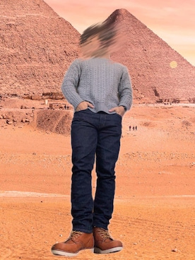 メガネさん（メンズ・168cm）の冬コーディネート