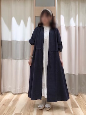 「アイテム（ワンピース/ドレス）」を使った、Junkoさん（レディース・162cm・40代）の春コーディネート