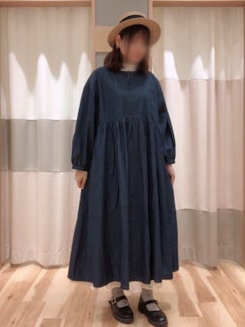 「アイテム（ワンピース/ドレス）」を使った、Junkoさん（レディース・162cm・40代）の春コーディネート