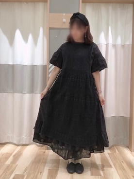 「アイテム（ワンピース/ドレス）」を使った、Junkoさん（レディース・162cm・40代）の春コーディネート
