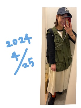 こがさん（レディース・152cm）の春コーディネート