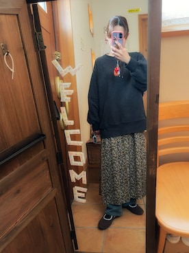 「STANDOIL（スタンドオイル）のアイテム」を使った、こがさん（レディース・152cm）の春コーディネート