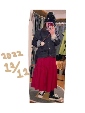 こがさん（レディース・152cm）の冬コーディネート