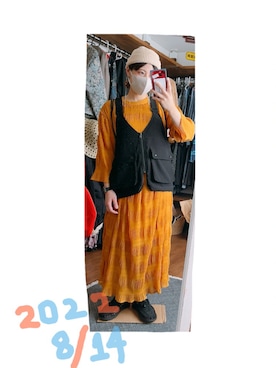 「179/WG（イチナナキュウダブルジー）のアイテム」を使った、こがさん（レディース・152cm）の夏コーディネート