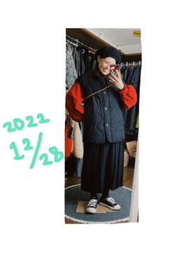 こがさん（レディース・152cm）の冬コーディネート