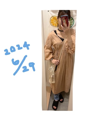 「SUBLIME（サブライム）のアイテム（シューズ）」を使った、こがさん（レディース・152cm）の夏コーディネート