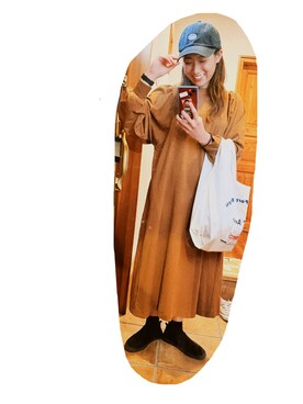 「スリッポンシューズ」｜こがさん（レディース・152cm）の秋コーディネート