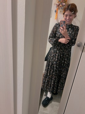 「EDIT Gris（エディットグリ）のアイテム」を使った、こがさん（レディース・152cm）の春コーディネート