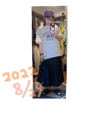 「bach（バッハ）のアイテム」を使った、こがさん（レディース・152cm）の夏コーディネート