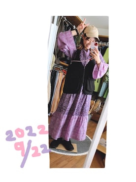 「179/WG（イチナナキュウダブルジー）のアイテム」を使った、こがさん（レディース・152cm）の秋コーディネート