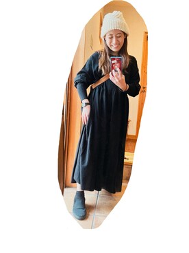 「スリッポンシューズ」｜こがさん（レディース・152cm）の秋コーディネート