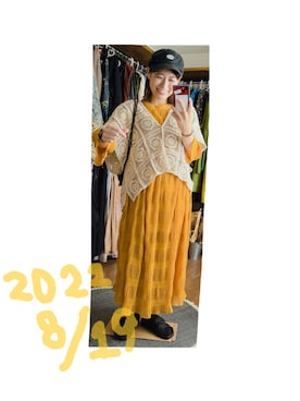 「ナップサック推進委員会」｜こがさん（レディース・152cm）の夏コーディネート