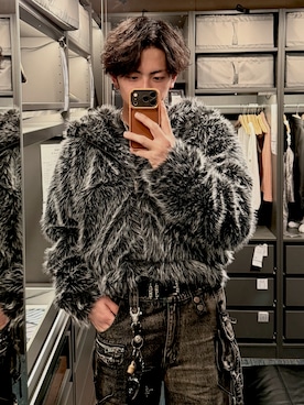 「Rick Owens（リックオウエンス）のアイテム」を使った、bell.2nd_gramさん（メンズ・174cm）の春コーディネート