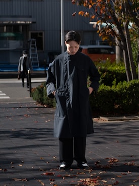 「Engineered Garments（エンジニアードガーメンツ）のアイテム（ジャケット/アウター）」を使った、matsudatakumiiさん（骨格ナチュラル・メンズ・168cm）の冬コーディネート