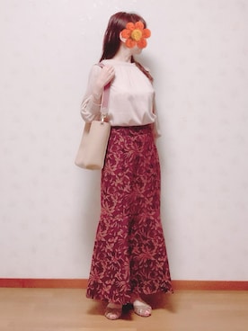 「LE SOUK（ルスーク）のアイテム」を使った、ai ❁❁さん（レディース・155cm）の春コーディネート