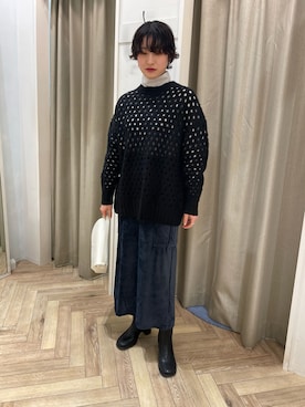 SUNAMAMIさん（レディース・160cm）の秋コーディネート