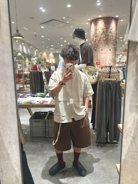 「Java（ジャバ）のアイテム（シューズ）」を使った、ShoDaiさん（メンズ・168cm）の夏コーディネート