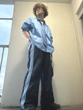 「アイテム（チャーム）」を使った、masayoさん（メンズ・168cm）の夏コーディネート