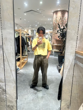 「CIAOPANIC TYPY（チャオパニックティピー）のアイテム（パンツ）」を使った、masayoさん（メンズ・168cm）の春コーディネート