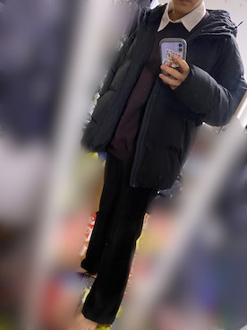「コーディネート」｜「アイテム（スウェット）」を使った、109さん（メンズ・167cm）の秋コーディネート