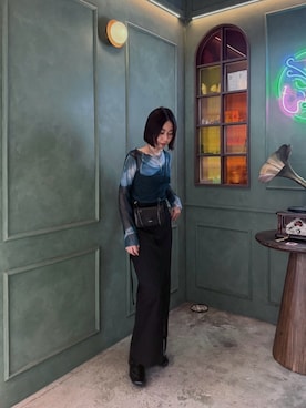 「アイテム（パンプス）」を使った、B o nさん（レディース・156cm）の夏コーディネート