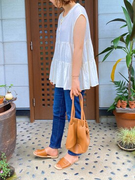 Fuuさん（レディース・160cm）の夏コーディネート