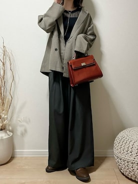 「florist（フローリスト）のアイテム」を使った、だぶるさん（レディース・160cm）の春コーディネート