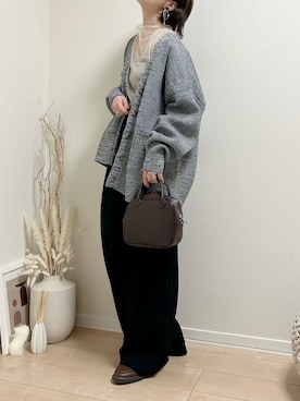 「ANGIE（アンジー）のアイテム（シューズ）」を使った、だぶるさん（レディース・160cm）の夏コーディネート