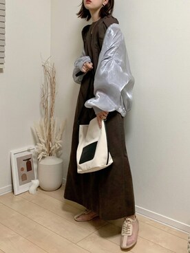 ブルゾンを使った ワンピース の人気ファッションコーディネート Wear