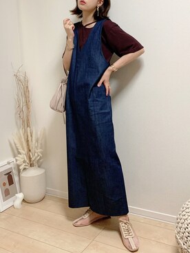 ワンピース ドレスを使った レースアップシューズ の人気ファッションコーディネート Wear