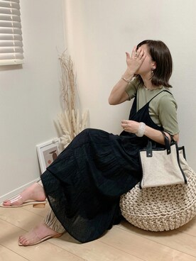 黒ワンピ の人気ファッションコーディネート 季節 6月 8月 Wear