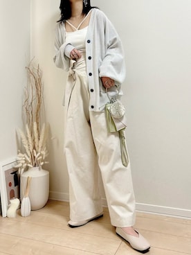 だぶるさん（レディース・160cm）の春コーディネート