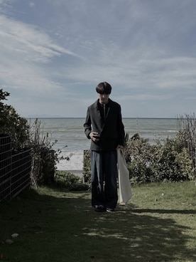 𝑆𝐻𝑈𝑁_𝑆𝑈𝐾𝐸さん（メンズ・175cm）の冬コーディネート