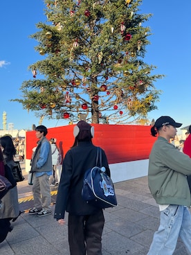 「A.P.C.（アーペーセー）のアイテム（ジャケット/アウター）」を使った、れ み れ みさん（レディース・158cm）の冬コーディネート