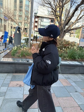 「MUHET（ミュエータ）のアイテム」を使った、れ み れ みさん（レディース・158cm）の冬コーディネート