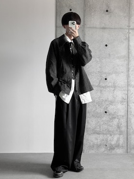 「remer（リメール）のアイテム（ジャケット/アウター）」を使った、Ryuさん（メンズ・180cm）の夏コーディネート
